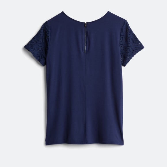 Like new! Crochet front. Zipper in the back. - Picture 2 of 3